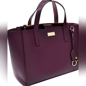 Kate Spade Leather Putnam Drive Anissa tote like new!